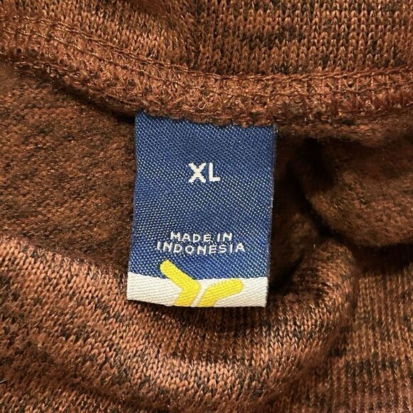 Old Navy Women’s Size XL Rust Black Cowl Neck Get After It Activewear - Picture 3 of 4